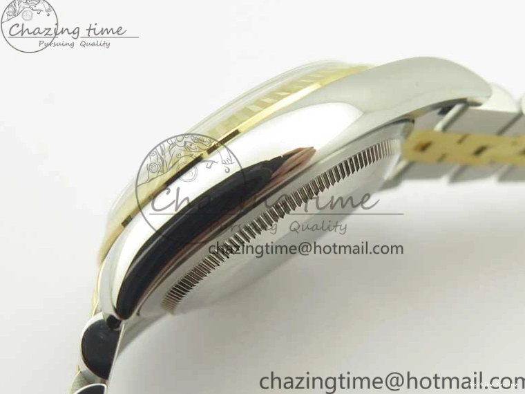 0413 DateJust 36 SS YG 126233 ARF 1:1 Best Edition Black Dial Stick Markers on SS YG Jubilee Bracelet SH ModernLook 3432